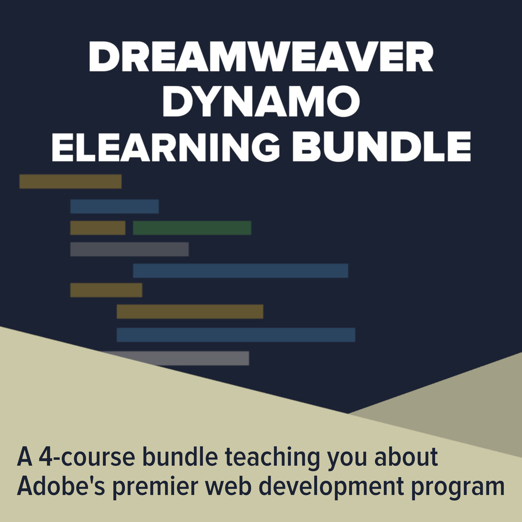 Dreamweaver Dynamo eLearning Bundle - Lifestyles Intra Asia