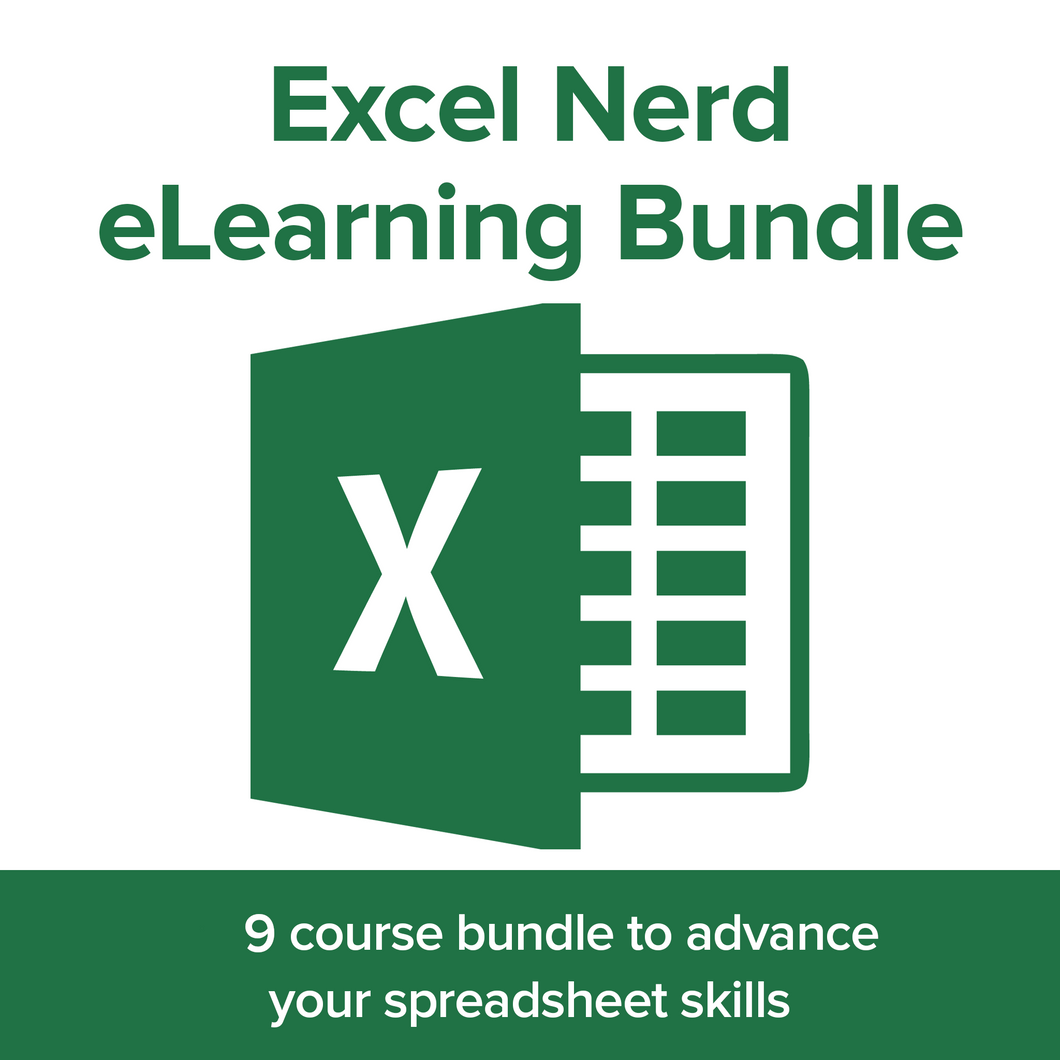 Excel Nerd eLearning Bundle - Lifestyles Intra Asia