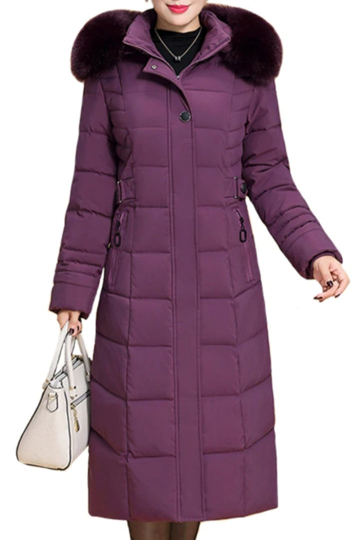 New Arrival Parkas Fashion Coats Women Winter Sweater Fur Collar Hood Warm Cotton Coat Women Clothes - Lifestyles Intra Asia