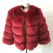 Load image into Gallery viewer, New Arrival Fashion Coats Faux Women Winter Sweater Fur Collar Coat Warm Cotton Women Clothes8 - Lifestyles Intra Asia