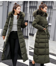 Load image into Gallery viewer, New Arrival Fashion Winter  Cotton Coat Women Thick Long Slim Padded Overcoat Warm Ladies Autumn Winter Fashion Clothes Sweaters Jackets Women Winter Clothes - Lifestyles Intra Asia