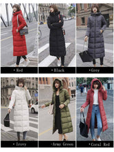 Load image into Gallery viewer, New Arrival Parkas Fashion Coats Women Winter Sweater Fur Collar Hood Warm Cotton Coat Women Clothes - Lifestyles Intra Asia