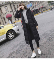 Load image into Gallery viewer, New Arrival Parkas Fashion Coats Women Winter Sweater Fur Collar Hood Warm Cotton Coat Women Clothes - Lifestyles Intra Asia