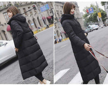 Load image into Gallery viewer, New Arrival Parkas Fashion Coats Women Winter Sweater Fur Collar Hood Warm Cotton Coat Women Clothes - Lifestyles Intra Asia