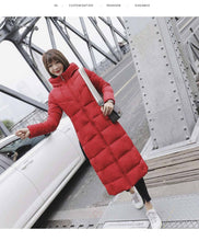 Load image into Gallery viewer, New Arrival Parkas Fashion Coats Women Winter Sweater Fur Collar Hood Warm Cotton Coat Women Clothes - Lifestyles Intra Asia