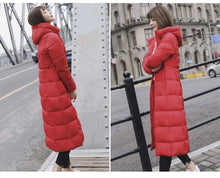 Load image into Gallery viewer, New Arrival Parkas Fashion Coats Women Winter Sweater Fur Collar Hood Warm Cotton Coat Women Clothes - Lifestyles Intra Asia
