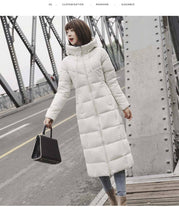 Load image into Gallery viewer, New Arrival Parkas Fashion Coats Women Winter Sweater Fur Collar Hood Warm Cotton Coat Women Clothes - Lifestyles Intra Asia