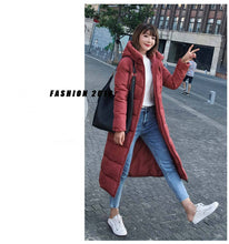 Load image into Gallery viewer, New Arrival Parkas Fashion Coats Women Winter Sweater Fur Collar Hood Warm Cotton Coat Women Clothes - Lifestyles Intra Asia