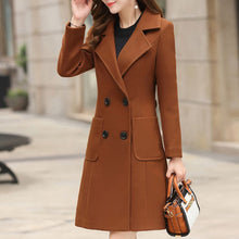 Load image into Gallery viewer, Women Overcoat Wool Fasion Clothes Winter Jacket Clothes Long Slim Outerwear Fur Coat Outerwear Women Clothes - Lifestyles Intra Asia