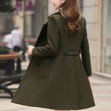 Load image into Gallery viewer, Women Overcoat Wool Fasion Clothes Winter Jacket Clothes Long Slim Outerwear Fur Coat Outerwear Women Clothes - Lifestyles Intra Asia