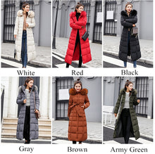 Load image into Gallery viewer, New Arrival Parkas Fashion Coats Women Winter Sweater Fur Collar Hood Warm Cotton Coat Women Clothes - Lifestyles Intra Asia
