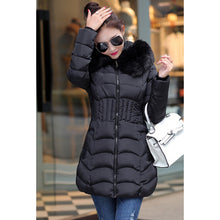 Load image into Gallery viewer, New Arrival Parkas Fashion Coats Women Winter Sweater Fur Collar Hood Warm Cotton Coat Women Clothes - Lifestyles Intra Asia