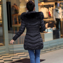 Load image into Gallery viewer, New Arrival Parkas Fashion Coats Women Winter Sweater Fur Collar Hood Warm Cotton Coat Women Clothes - Lifestyles Intra Asia