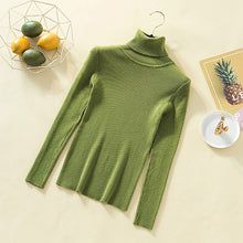 Load image into Gallery viewer, Women Turtleneck Sweater Women Pullover Knitted Sweater Casual Tops Women Sweaters And Pullovers - Lifestyles Intra Asia