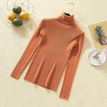 Load image into Gallery viewer, Women Turtleneck Sweater Women Pullover Knitted Sweater Casual Tops Women Sweaters And Pullovers - Lifestyles Intra Asia