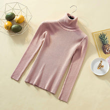 Load image into Gallery viewer, Women Turtleneck Sweater Women Pullover Knitted Sweater Casual Tops Women Sweaters And Pullovers - Lifestyles Intra Asia