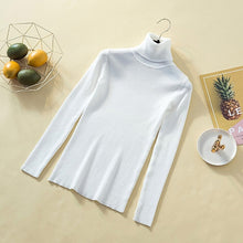 Load image into Gallery viewer, Women Turtleneck Sweater Women Pullover Knitted Sweater Casual Tops Women Sweaters And Pullovers - Lifestyles Intra Asia