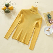 Load image into Gallery viewer, Women Turtleneck Sweater Women Pullover Knitted Sweater Casual Tops Women Sweaters And Pullovers - Lifestyles Intra Asia