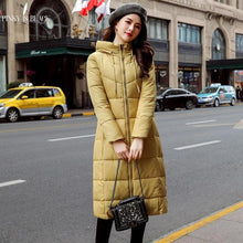 Load image into Gallery viewer, New Arrival Parkas Fashion Coats Women Winter Sweater Fur Collar Hood Warm Cotton Coat Women Clothes - Lifestyles Intra Asia