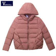 Load image into Gallery viewer, New Arrival Parkas Fashion Coats Women Winter Sweater Fur Collar Hood Warm Cotton Coat Women Clothes - Lifestyles Intra Asia