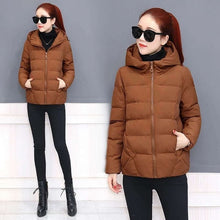 Load image into Gallery viewer, New Arrival Parkas Fashion Coats Women Winter Sweater Fur Collar Hood Warm Cotton Coat Women Clothes - Lifestyles Intra Asia