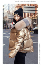 Load image into Gallery viewer, New Arrival Parkas Fashion Coats Women Winter Sweater Fur Collar Hood Warm Cotton Coat Women Clothes - Lifestyles Intra Asia