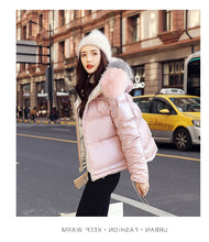 Load image into Gallery viewer, New Arrival Parkas Fashion Coats Women Winter Sweater Fur Collar Hood Warm Cotton Coat Women Clothes - Lifestyles Intra Asia