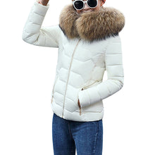 Load image into Gallery viewer, New Arrival Parkas Fashion Coats Women Winter Sweater Fur Collar Hood Warm Cotton Coat Women Clothes - Lifestyles Intra Asia