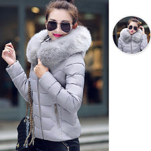 Load image into Gallery viewer, New Arrival Parkas Fashion Coats Women Winter Sweater Fur Collar Hood Warm Cotton Coat Women Clothes - Lifestyles Intra Asia