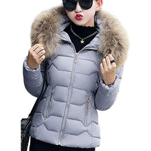 Load image into Gallery viewer, New Arrival Parkas Fashion Coats Women Winter Sweater Fur Collar Hood Warm Cotton Coat Women Clothes - Lifestyles Intra Asia