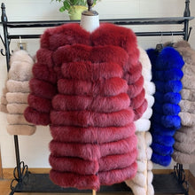 Load image into Gallery viewer, Women Natural Fur Coat Vest Jacket Sweater Winter Women Clothes - Lifestyles Intra Asia