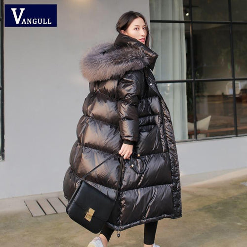 New Arrival Parkas Fashion Coats Women Winter Sweater Fur Collar Hood Warm Cotton Coat Women Clothes - Lifestyles Intra Asia
