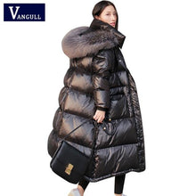 Load image into Gallery viewer, New Arrival Parkas Fashion Coats Women Winter Sweater Fur Collar Hood Warm Cotton Coat Women Clothes - Lifestyles Intra Asia