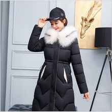 Load image into Gallery viewer, New Arrival Parkas Fashion Coats Women Winter Sweater Fur Collar Hood Warm Cotton Coat Women Clothes - Lifestyles Intra Asia