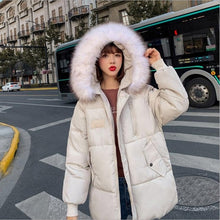 Load image into Gallery viewer, Parka Casual Trench Puffer Winter Sweater Female Jacket Chaqueta Mujer Women Hooded Coat Outwear - Lifestyles Intra Asia