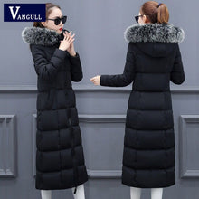 Load image into Gallery viewer, New Arrival Parkas Fashion Coats Women Winter Sweater Fur Collar Hood Warm Cotton Coat Women Clothes - Lifestyles Intra Asia