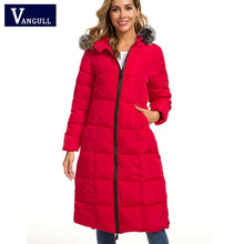 Load image into Gallery viewer, New Arrival Parkas Fashion Coats Women Winter Sweater Fur Collar Hood Warm Cotton Coat Women Clothes - Lifestyles Intra Asia