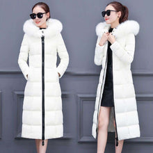 Load image into Gallery viewer, New Arrival Parkas Fashion Coats Women Winter Sweater Fur Collar Hood Warm Cotton Coat Women Clothes - Lifestyles Intra Asia