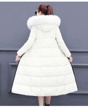 Load image into Gallery viewer, New Arrival Parkas Fashion Coats Women Winter Sweater Fur Collar Hood Warm Cotton Coat Women Clothes - Lifestyles Intra Asia