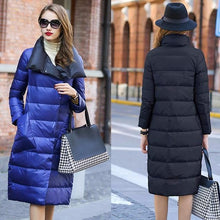 Load image into Gallery viewer, New Arrival Parkas Fashion Coats Women Winter Sweater Fur Collar Hood Warm Cotton Coat Women Clothes - Lifestyles Intra Asia