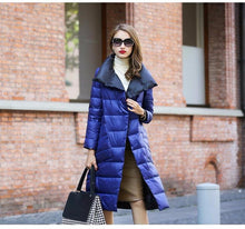 Load image into Gallery viewer, New Arrival Parkas Fashion Coats Women Winter Sweater Fur Collar Hood Warm Cotton Coat Women Clothes - Lifestyles Intra Asia