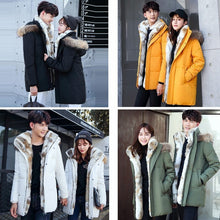 Load image into Gallery viewer, New Arrival Parkas Fashion Coats Women Winter Sweater Fur Collar Hood Warm Cotton Coat Women Clothes - Lifestyles Intra Asia