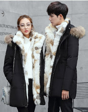 Load image into Gallery viewer, New Arrival Parkas Fashion Coats Women Winter Sweater Fur Collar Hood Warm Cotton Coat Women Clothes - Lifestyles Intra Asia