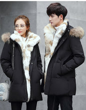 Load image into Gallery viewer, New Arrival Parkas Fashion Coats Women Winter Sweater Fur Collar Hood Warm Cotton Coat Women Clothes - Lifestyles Intra Asia