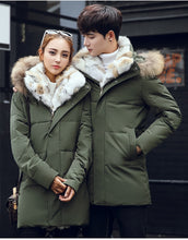 Load image into Gallery viewer, New Arrival Parkas Fashion Coats Women Winter Sweater Fur Collar Hood Warm Cotton Coat Women Clothes - Lifestyles Intra Asia