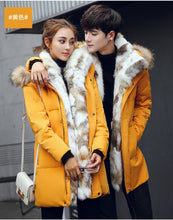 Load image into Gallery viewer, New Arrival Parkas Fashion Coats Women Winter Sweater Fur Collar Hood Warm Cotton Coat Women Clothes - Lifestyles Intra Asia
