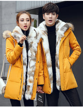 Load image into Gallery viewer, New Arrival Parkas Fashion Coats Women Winter Sweater Fur Collar Hood Warm Cotton Coat Women Clothes - Lifestyles Intra Asia