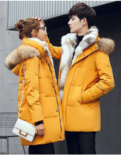 Load image into Gallery viewer, New Arrival Parkas Fashion Coats Women Winter Sweater Fur Collar Hood Warm Cotton Coat Women Clothes - Lifestyles Intra Asia