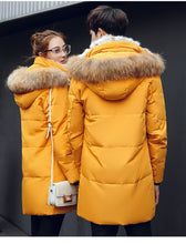 Load image into Gallery viewer, New Arrival Parkas Fashion Coats Women Winter Sweater Fur Collar Hood Warm Cotton Coat Women Clothes - Lifestyles Intra Asia