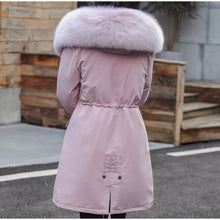 Load image into Gallery viewer, New Arrival Parkas Fashion Coats Women Winter Sweater Fur Collar Hood Warm Cotton Coat Women Clothes - Lifestyles Intra Asia